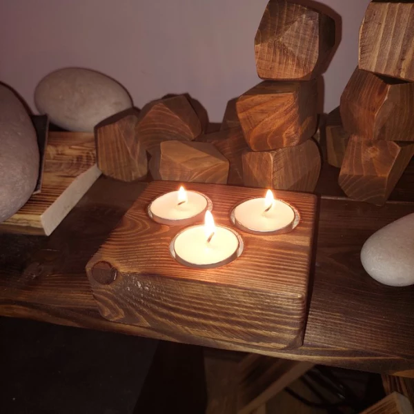 Подсвечник на три свечи 111S5